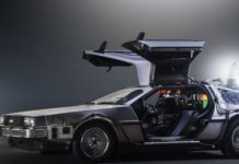 DeLorean ritorno al futuro