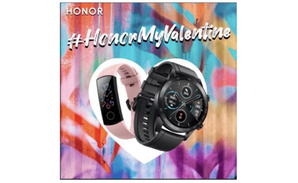 HONOR: San Valentino con smartphone e wearable con #HONORMYVALENTINE