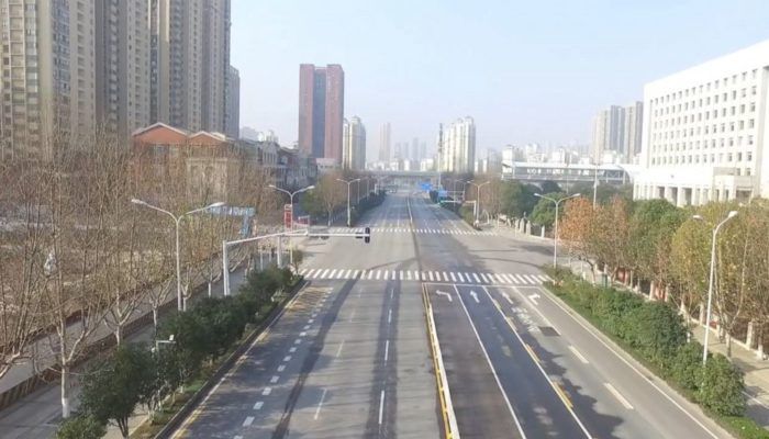 wuhan ripresa dal drone