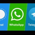 Signal WhatsApp Telegram