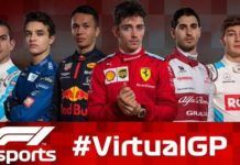 F1, Formula 1, Virtual GP, Ferrari, Mercedes, Cina, Charles Leclerc