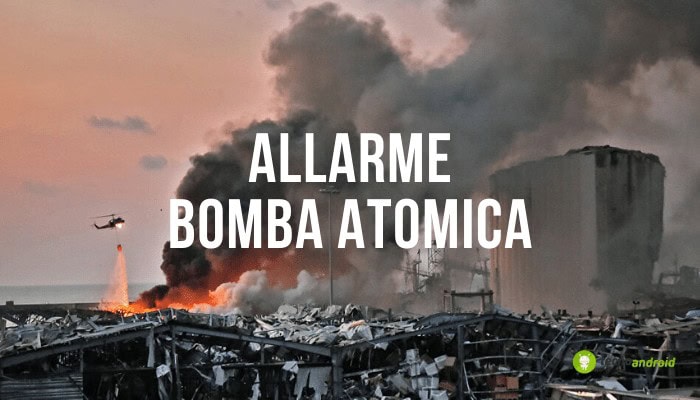 Bomba Atomica: la paura cresce dopo la catastrofe di Beirut