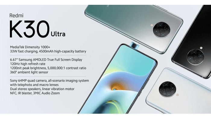 Redmi K30 Ultra ufficiale