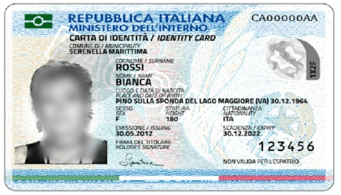 carta d'identità elettronica