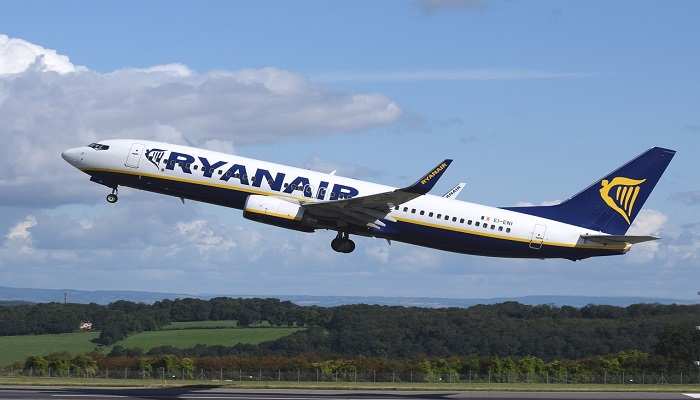 Ryanair voli ridotti in inverno