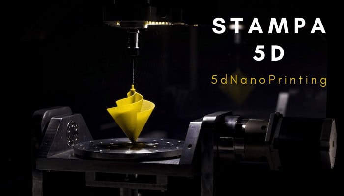 Stampa 5D: il nuovo metodo supera la già conosciuta stampa 3D