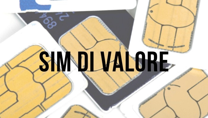 SIM speciali: scoperto l'imprevedibile valore di alcune di queste