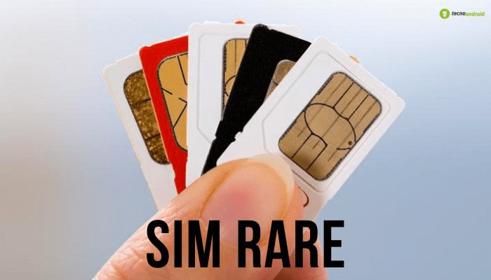 SIM rare: i collezionisti impazziscono per le sequenze più particolari