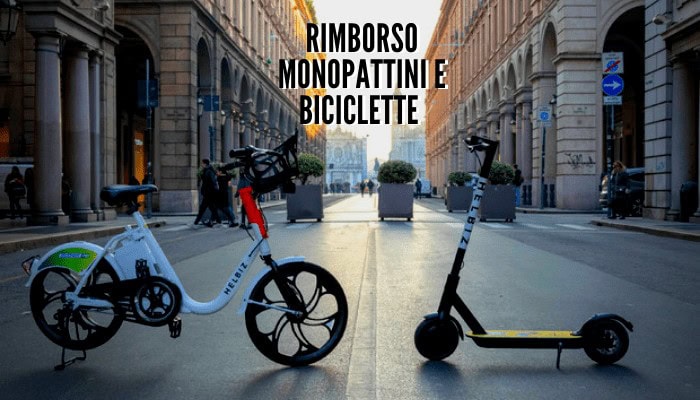 Biciclette e Monopattini: è possibile ottenere il rimborso, ecco come