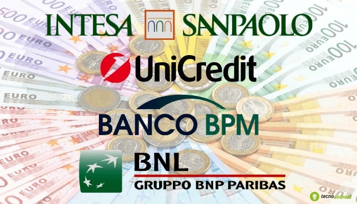 Unicredit, BNL, BMP e SanPaolo: addio improvvisamente al conto corrente