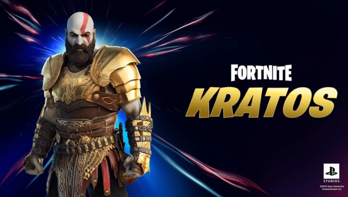 Kratos in Fortnite