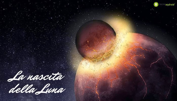 Luna: le origini della sfera secondo la simulazione del supercomputer