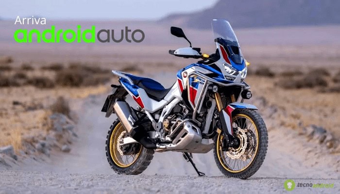 Android Auto: la moto Honda Africa Twin accoglie la piattaforma sul cruscotto