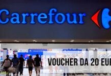 Carrefour: arriva il coupon di 20 euro per chi farà la spesa online