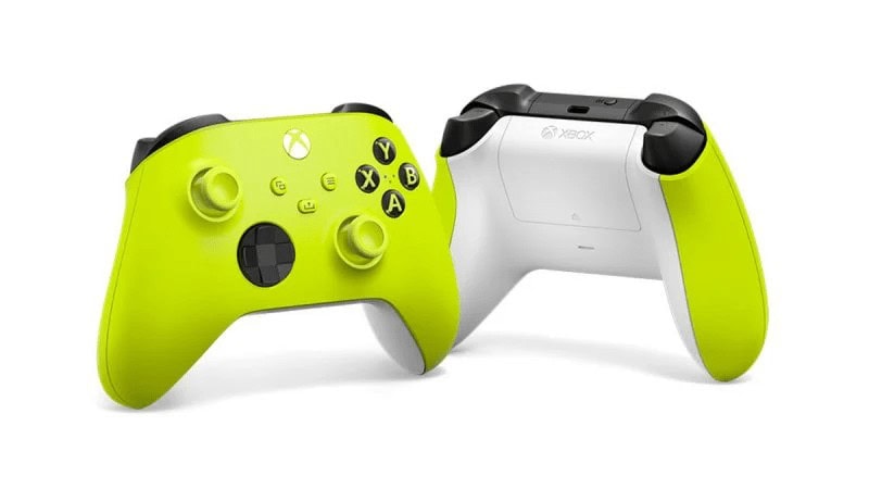 controller XBox giallo