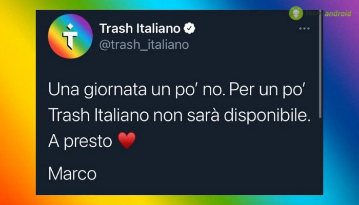 Trash Italiano: perché la pagina più famosa del momento era scomparsa dai social?