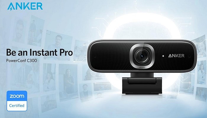 Anker, PowerConf C300, AnkerWork, webcam, zoom,