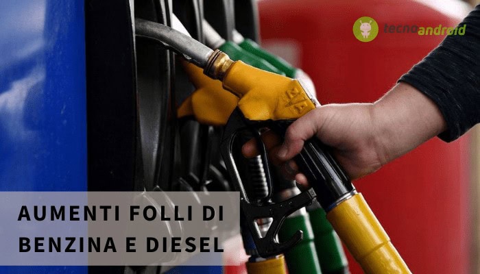 Diesel e Benzina: l'aumento dei prezzi nel 2021 ha reso il pieno un vero e proprio lusso