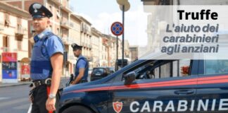 Truffe: allerta per gli anziani, i Carabinieri corrono in soccorso