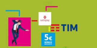 tim-satispay-ricarica-bonus-benvenuto-5-euro