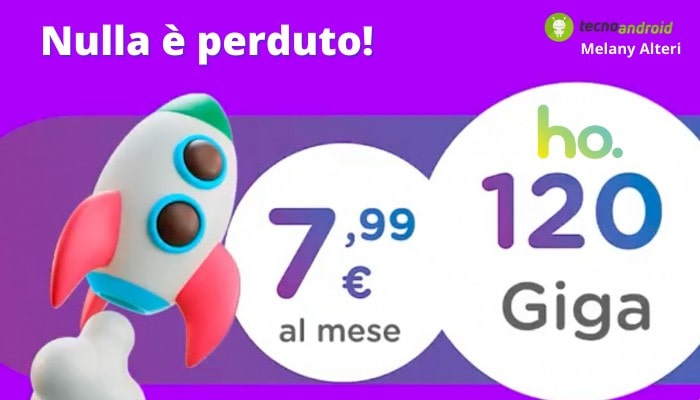 ho. Mobile: grande rinnovo, la promo a 7,99 euro continuerà ancora per molto tempo