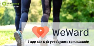 WeWard: grazie a quest'app basterà camminare per guadagnare soldi