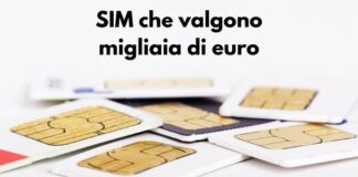 sim telefoniche