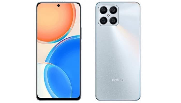 Honor X8 renders