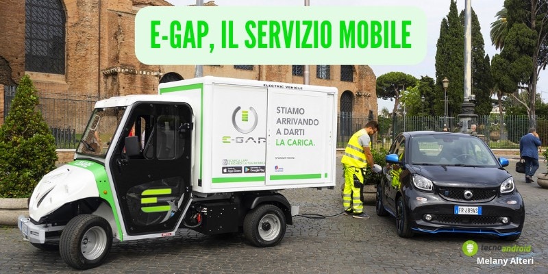 E-GAP: la tua auto elettrica è scarica? Niente paura, il nuovo servizio ti salverà