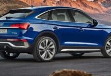 Audi Q6 e-tron foto frontale