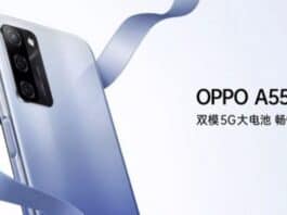 Oppo A55s 5G Cina ufficiale