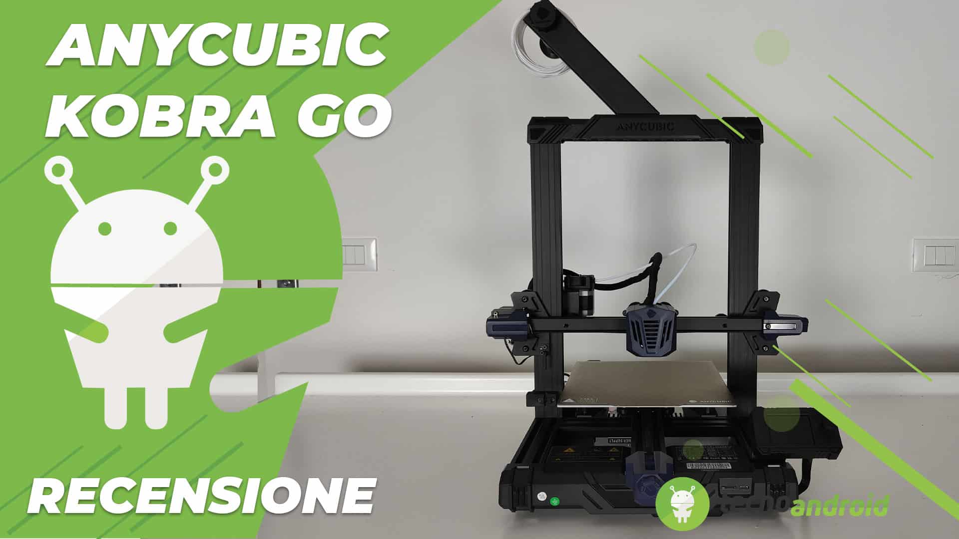 La stampante 3D Anycubic Kobra Go è scontata del 69% 