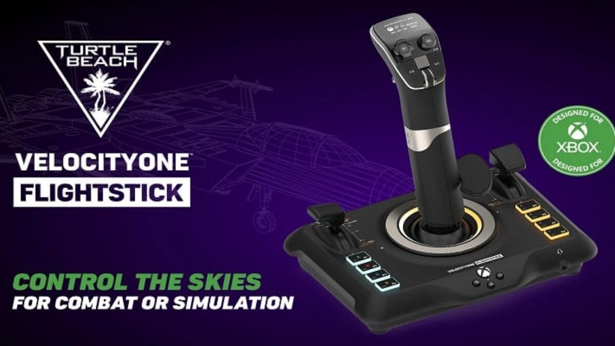 Il VelocityOne Flight di Turtle Beach è il controller di volo da