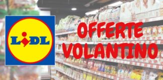 Lidl, prezzi spaccati in due nel volantino, -50% su tanti prodotti