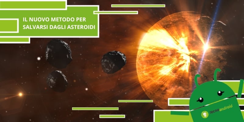 Asteroidi, trovato un nuovo modo per salvarsi dal loro attacco