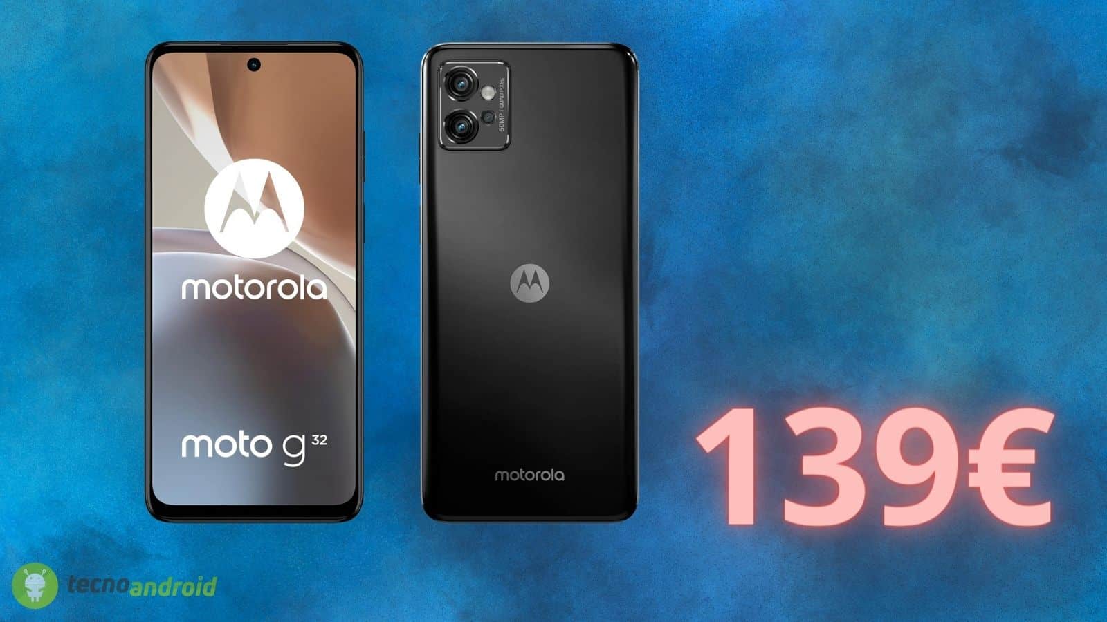 Motorola Moto G32: il PREZZO più BASSO di sempre su AMAZON