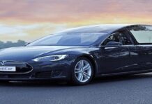 Tesla Model 3 come carro funebre