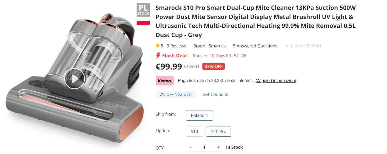 Recensione Smarock S10 Pro: la pulizia per divani e letti è smart