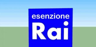 Esenzione canone Rai