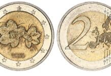 Finnish flower coin