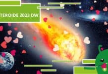 Asteroide 2023 DW, il San Valentino del 2046 sarà diverso da tutti gli altri