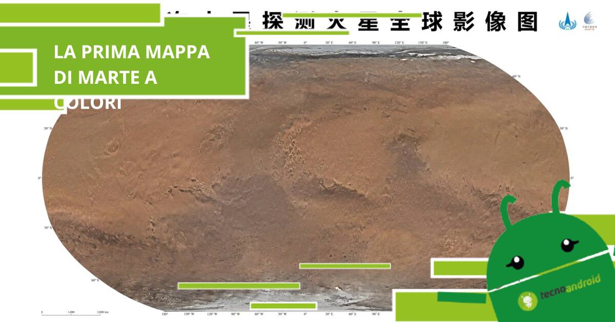 Marte, grazie alla Cina finalmente possiamo vederlo a colori