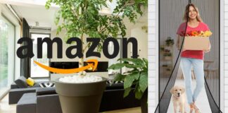 Zanzariera su Amazon con magneti, addio alle zanzare e agli insetti per 9 euro