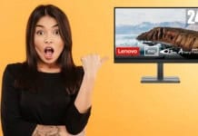 Monitor Lenovo da 24 pollici su Amazon in sconto, costa 99 euro