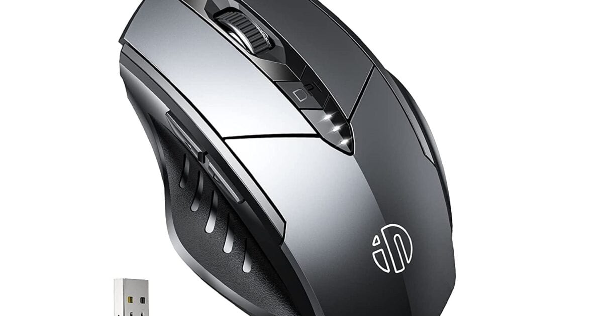 INPHIC Mouse wireless ricaricabile