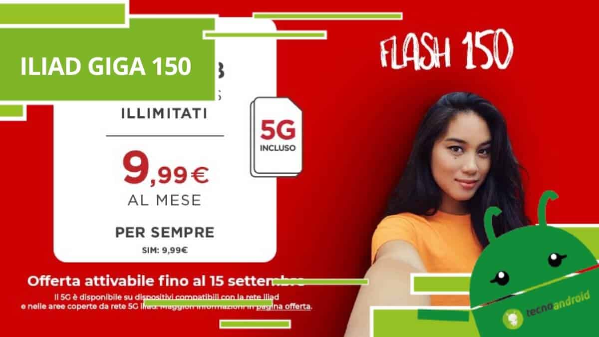 Iliad Giga 150, la vecchia promo fa strada ad una ancor più conveniente