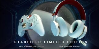 Xbox controller cuffie Starfield