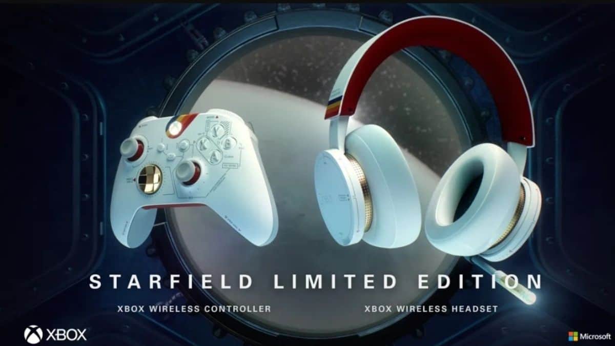 Xbox controller cuffie Starfield 