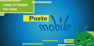 PosteMobile, il segreto per ottenere più Giga sul piano telefonico