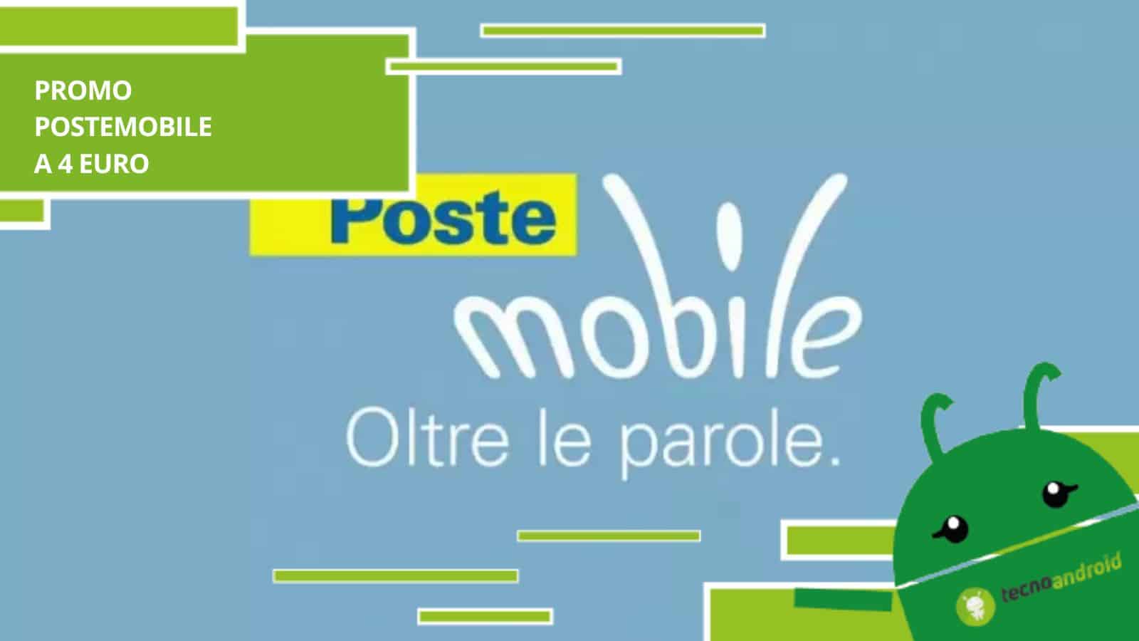 PosteMobile, bastano 4 euro per ottenere una valanga di GB 